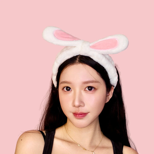 Double the Fluff Microfiber Bunnywrap Headband Duo
